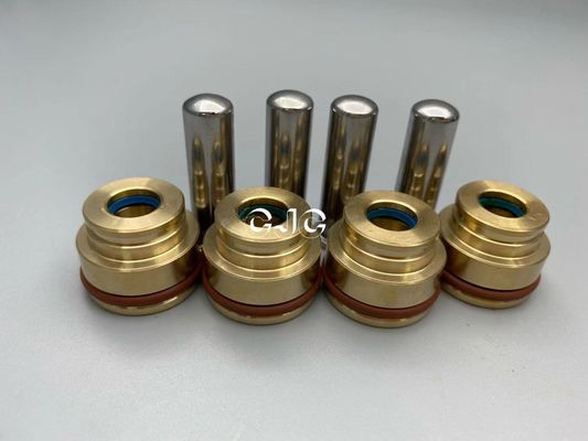 ตัวดันวาล์วส่วนนำร่องไฮดรอลิกสีทองสำหรับ E110B E120B วาล์วควบคุมรถขุด
