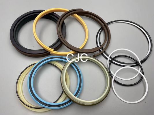 ชุดซีลกระบอกไฮดรอลิก Bulldozer PTFE ความต้านทานการสึกหรอที่ดี