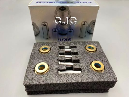 Siver Control Valve Pusher วัสดุโลหะผสมสำหรับรถขุด