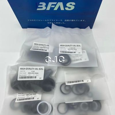 ชุดซีลน้ำมันกระบอกไฮดรอลิก FKM ทนน้ำมันเส้นผ่านศูนย์กลาง 5-500 มม. สำหรับ SK200
