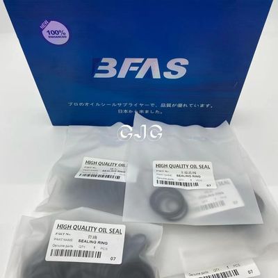ชุดซีลน้ำมันกระบอกไฮดรอลิก FKM ทนน้ำมันเส้นผ่านศูนย์กลาง 5-500 มม. สำหรับ SK200