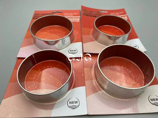 บูชปลอกแขนเหล็กชุบแข็งไฮดรอลิกของรถขุด GCR15 40CR GCR45 วัสดุ