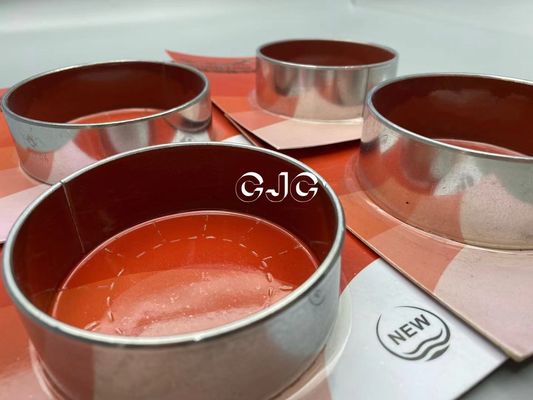 บูชปลอกแขนเหล็กชุบแข็งไฮดรอลิกของรถขุด GCR15 40CR GCR45 วัสดุ