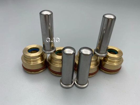 ตัวดันวาล์วส่วนนำร่องไฮดรอลิกสีทองสำหรับ E110B E120B วาล์วควบคุมรถขุด