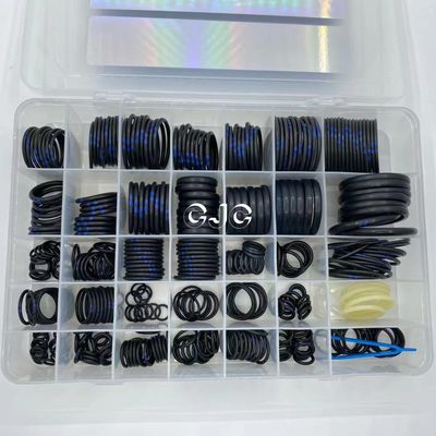 HNBR Bulldozer ยาง โอริง Kit, FKM Dustproof Sealing Ring Kit - 60-320 ระดับ