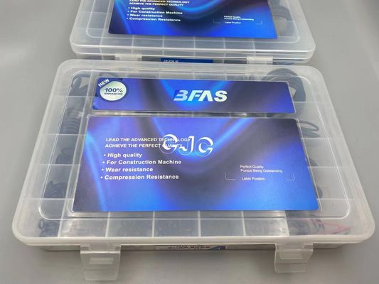 ชุดซีลกระบอกไฮดรอลิกความแม่นยำสูง OEM พร้อมความทนทานต่อด่างสำหรับ KATO รถขุด
