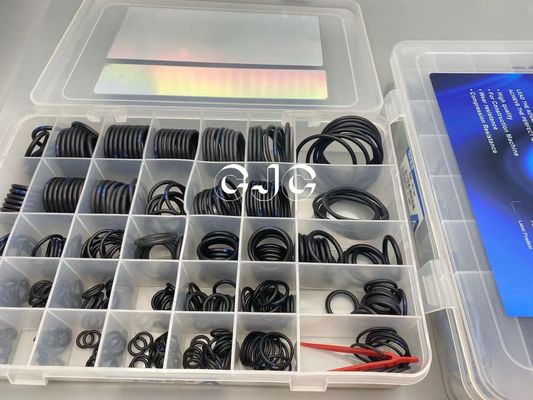 KATO ไฮดรอลิกโอริงซีล Kit ความต้านทานการกัดกร่อนที่ดี NBR ยาง EPDM วัสดุ
