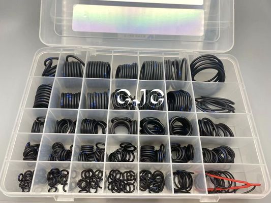 KATO ไฮดรอลิกโอริงซีล Kit ความต้านทานการกัดกร่อนที่ดี NBR ยาง EPDM วัสดุ