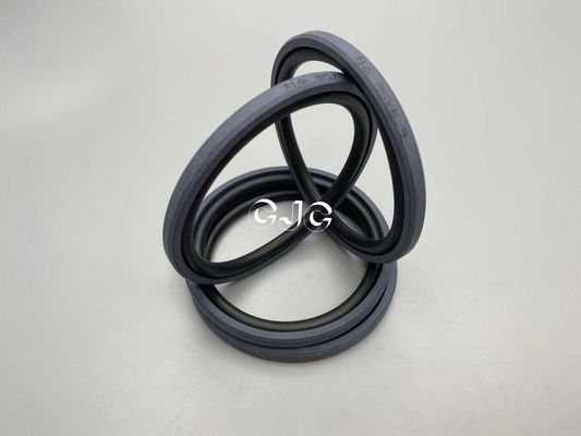 ชุดซีลน้ำมันกระบอกไฮดรอลิกสีดำ 700-80-62350 วัสดุ PTFE FKM