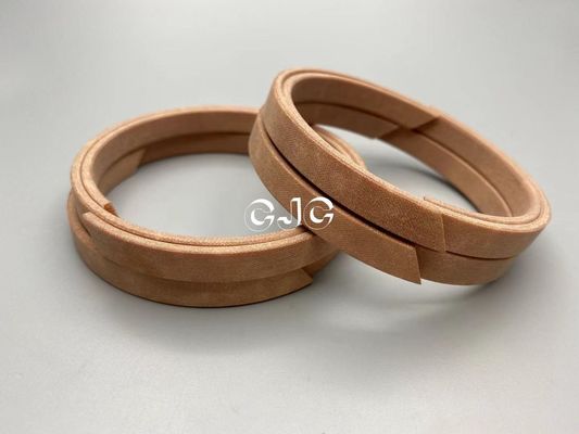 สีน้ำตาล 07156-01012 ซีลวงแหวนน้ำมันวัสดุ PTFE สำหรับไฮดรอลิกเคลื่อนที่