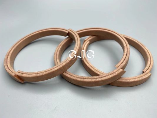 สีน้ำตาล 07156-01012 ซีลวงแหวนน้ำมันวัสดุ PTFE สำหรับไฮดรอลิกเคลื่อนที่