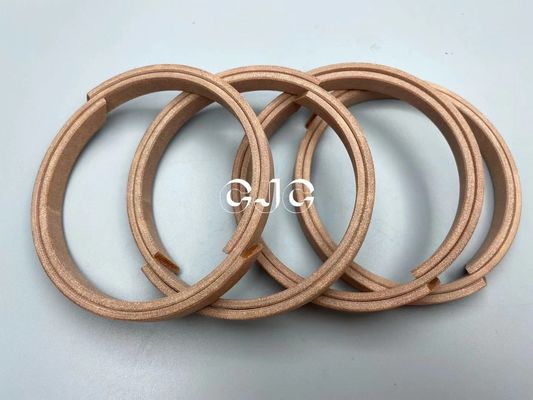 สีน้ำตาล 07156-01012 ซีลวงแหวนน้ำมันวัสดุ PTFE สำหรับไฮดรอลิกเคลื่อนที่