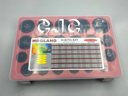 Komatsu ไฮดรอลิก O Ring Seal Kit รถขุด NBR 90 Shore O Ring Kit Box